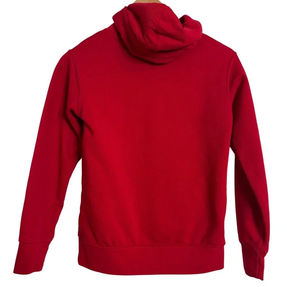 Jordan Kids Medium 10-12yr Gym Red Pullover Hoodie Pocket EUC